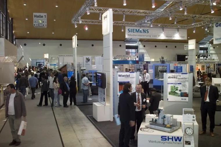 Bild: RESALE 2008 Karlsruhe, 14. Internationale Messe für gebrauchte Maschinen und Anlagen, 23. bis 25. April 2008