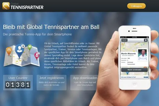 Bild: Kuborgh entwickelt innovative Tennis-App