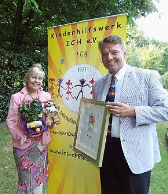 Bild: Sängerin Gaby Baginsky – neue Botschafterin für das Kinderhilfswerk ICH e.V.