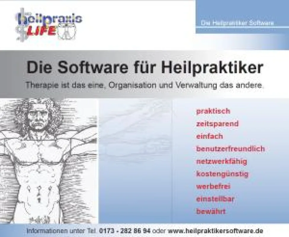 Heilpraktiker Software heilpraxisLIFE