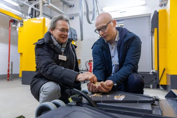 Bild: Komplett fossilfreie Wärmeversorgung: HanseWerk-Tochter HanseWerk Natur öffnet Türen zu preisgekrönter Anlage