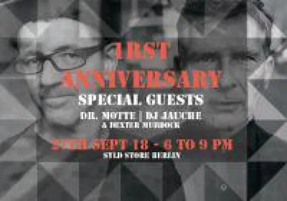 Bild: 1 Jahr SYLD STORE BERLIN mit DR. MOTTE & DJ JAUCHE