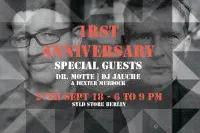 Bild: 1 Jahr SYLD STORE BERLIN mit DR. MOTTE & DJ JAUCHE