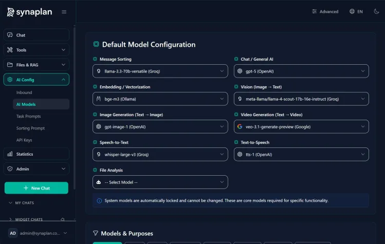 Open Source für souveräne KI: metadist GmbH veröffentlicht synaplan 2.0 Bild: Open Source für souveräne KI: metadist GmbH veröffentlicht synaplan 2.0