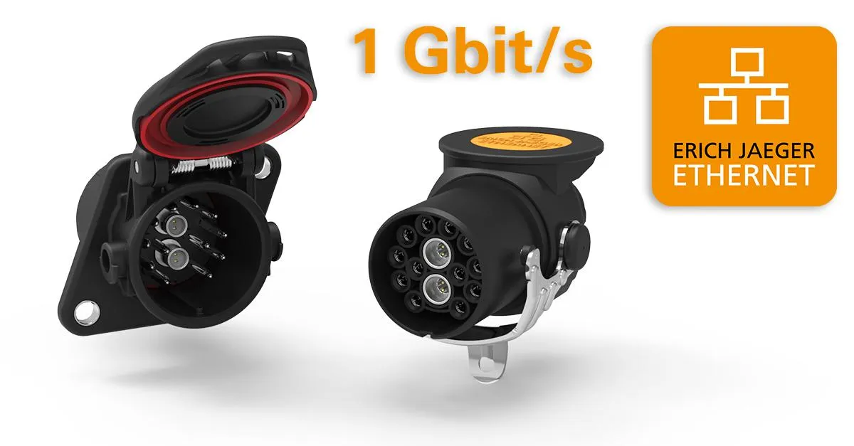 HSI-Stecksystem: Datensteckverbinder für den Anhängerbetrieb