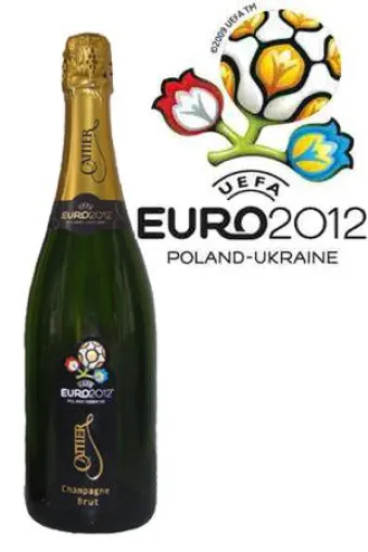 Der offizielle Champagner der Fußball-Europameisterschaft 2012 Bild: Der offizielle Champagner der Fußball-Europameisterschaft 2012