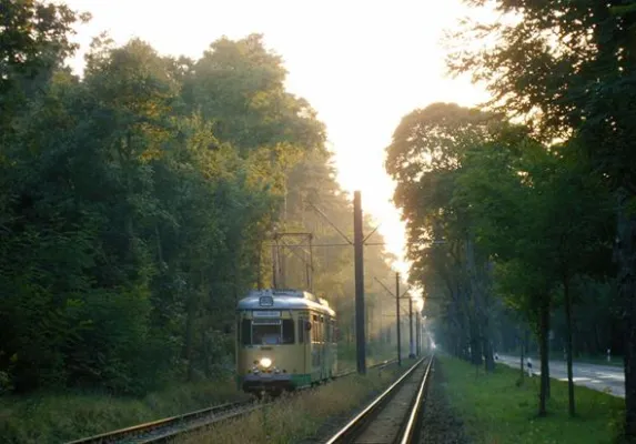 Bild: Kunststraßenbahn Linie 88