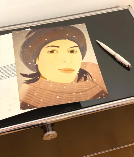 Bild: Alex Katz December Ada veröffentlicht | Auktionsrekord in New York