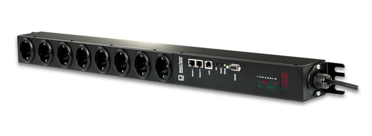 Expert Power Control 8316-1: Schutzkontakt-Anschlüsse für bis zu 8 Verbraucher, Quelle: GUDE