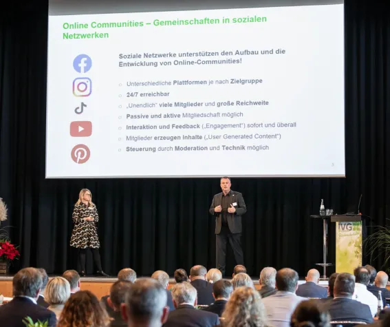 Bild: Community Marketing für die „GRÜNE BRANCHE“