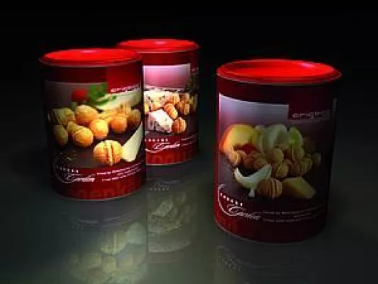 Bild: MedienTeam verpackt sächsische Waffelkugeln