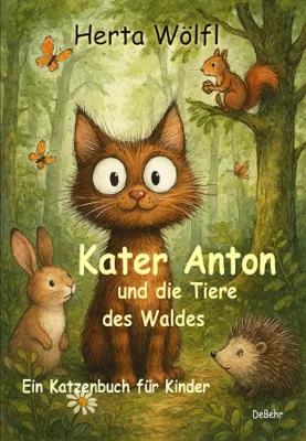 Bild: Kater Anton aus Herzhausen – Drei charmante Katzenabenteuer für Kinder ab 4 Jahren