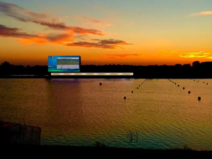 Faber Audiovisuals stattete Weltmeisterschaft der Ruderer in Rotterdam aus Bild: Faber Audiovisuals stattete Weltmeisterschaft der Ruderer in Rotterdam aus