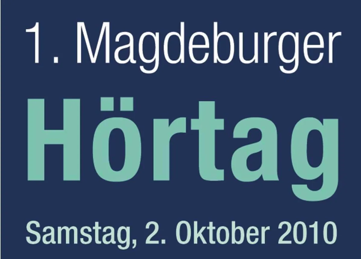 Veranstaltungslogo 1. Magdeburger Hörtag (Quelle: Gilgert)
