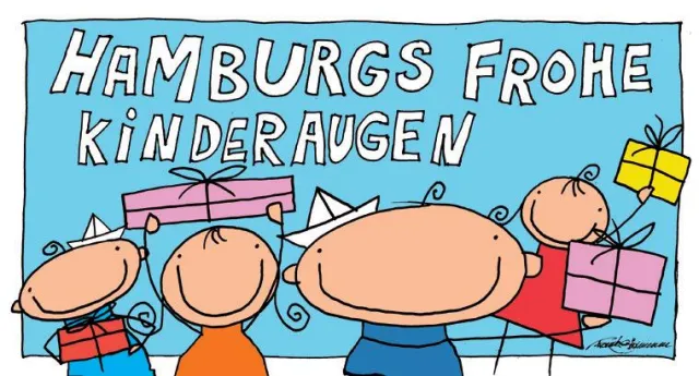 Bild: Hamburgs frohe Kinderaugen – 100 Prozent für unsere Kinder