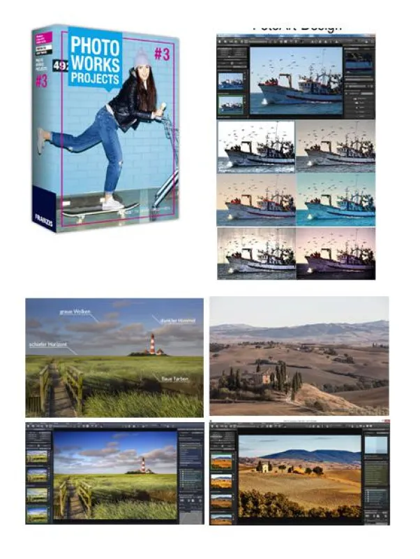 PHOTO works projects 3 - Fotos effizient in höchster Bildqualität und beeindruckender Fotokunst erst