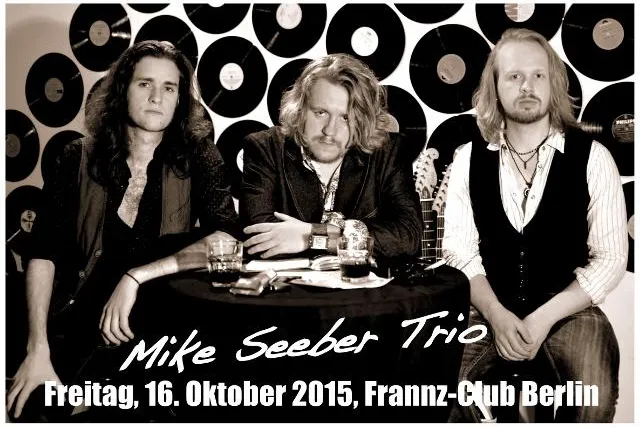 Bild: Mike Seeber Trio, live am Freitag, 16. Oktober 2015 im Berliner Frannz Club