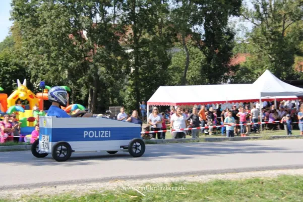 Bild: 5. Seifenkistenrennen des CMF Kranzberg e. V. in Weng bei Fahrenzhausen - Samstag 10. September 2016 ab 12 Uhr
