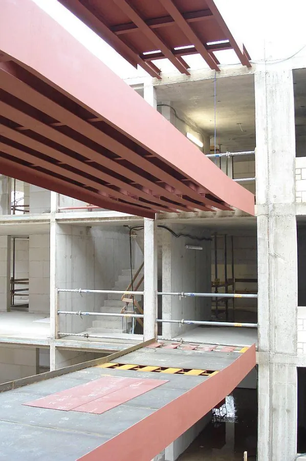 Neubau BVL-Hauptsitz Braunschweig - Verbindung Verwaltungsgebäude mit Labor-/Technikgebäude