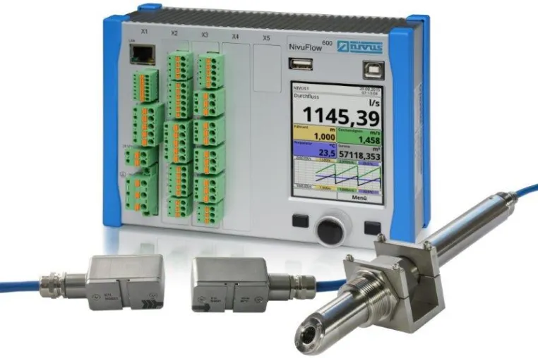 Bild: NivuFlow 600 - Genaue Durchflussmessung mit einfacher Bedienung