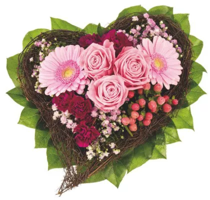 Bild: Blühender Einsatz am Valentinstag