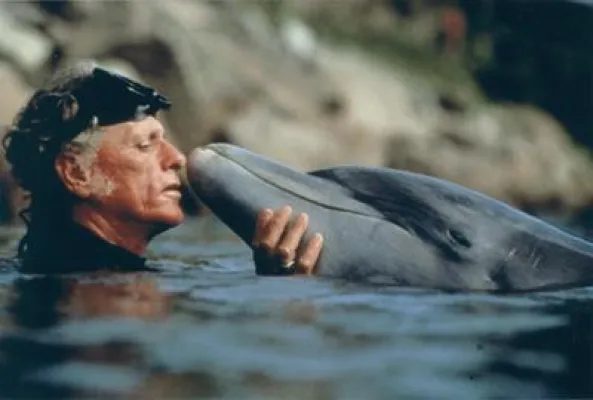 Bild: Richard O\'Barry TV-Trainer von \"Flipper\" in Deutschland