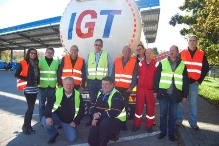 Bild: Safety first – schon vor dem Tanken