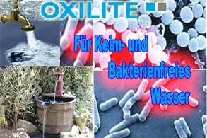 Bild: Trinkwasser Desinfektion Legionellenschutz, für reines und gesundes Wasser
