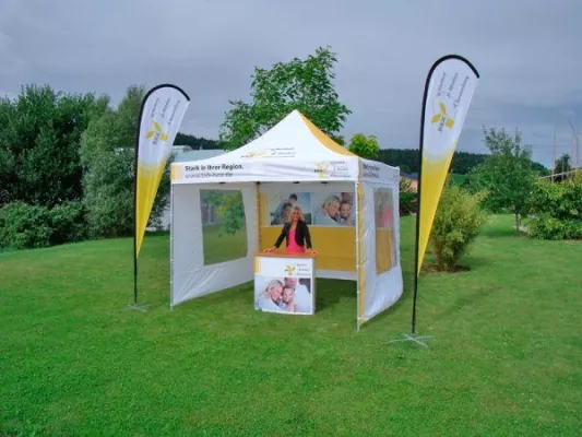 Bild: Große Faltzelt Gewinnaktion der Evolution GmbH