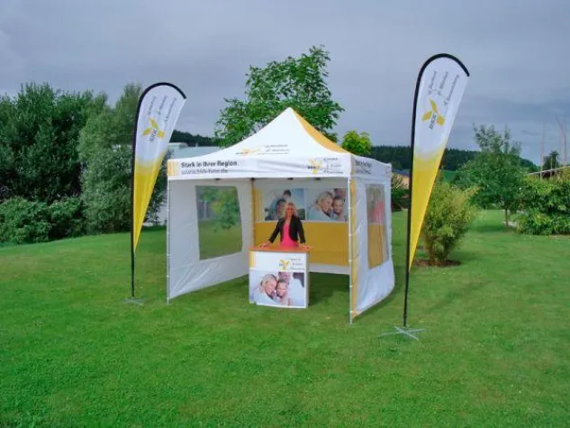 Bild: Große Faltzelt Gewinnaktion der Evolution GmbH