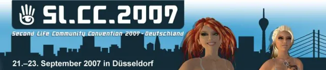 Bild: Kreativitat der Besucher gefragt:  Second Life Pioniere gestalten das Real Life Treffen SLCC2007