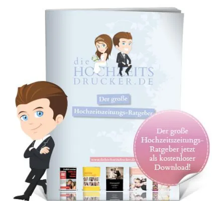 Bild: Der große Hochzeitszeitungs-Ratgeber zum kostenlosen Download