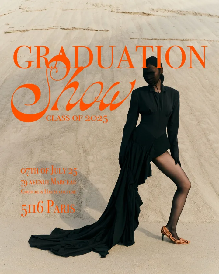 Einladung Graduaten Show auf der Haute Couture Woche (© Fashion Design Institut)