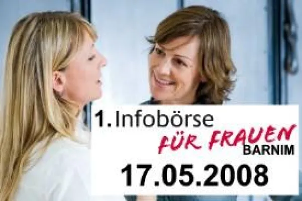 Bild: Frauen im Wandel – Möglichkeiten heute: 1. Infobörse für Frauen BARNIM