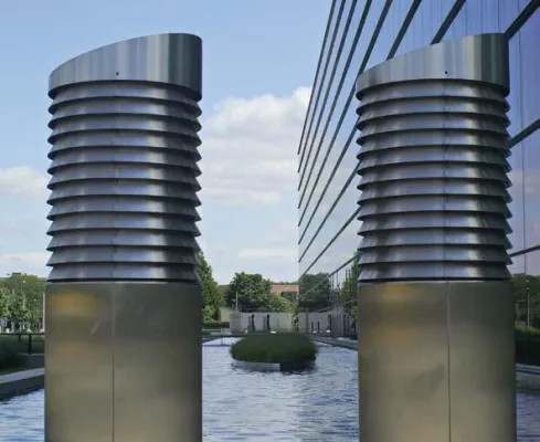 Bild: Prüfung von Lüftungsanlagen in öffentlichen Gebäuden