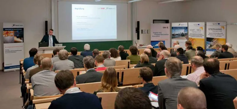 Bild: Flexible, gedruckte Elektronik erobert innovative Anwendungen in verschiedensten Bereichen.