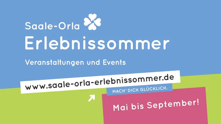 Bild: Saale-Orla-Erlebnissommer startet 2020 schon im Mai
