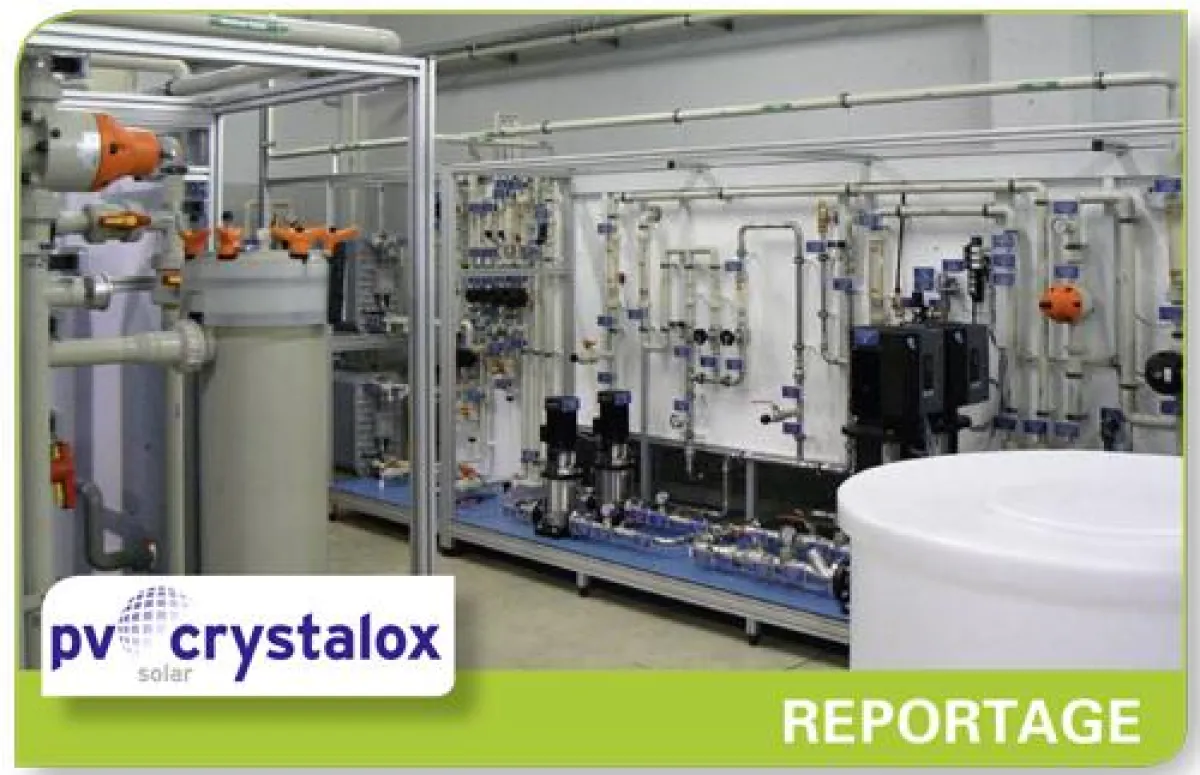 Beste Ressourcennutzung und Unabhängigkeit durch die hauseigene Reinstwasser-Aufbereitung