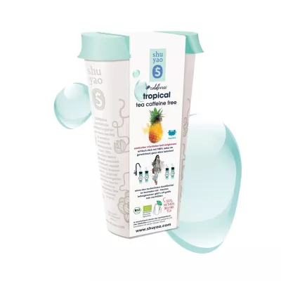 Naturreine bio Sommererfrischung mit Shuyaos neuem Tropical Coldbrew Tee Bild: Naturreine bio Sommererfrischung mit Shuyaos neuem Tropical Coldbrew Tee