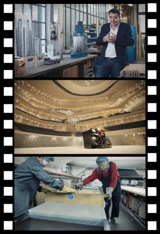 Bild: Elbphilharmonie Orgeldokumentation gewinnt BCM-Silver-Award