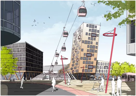 Bild: Neues "WerkQuartier" signalisiert Aufbruch am Wallgraben 
