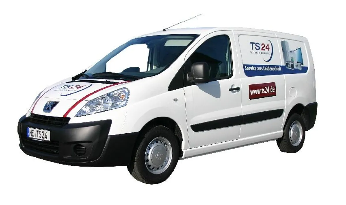 Das neue TS24 Außendienst Fahrzeug