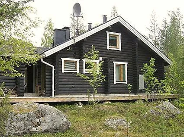Bild: Idyllisch im Ferienhaus in Lappland
