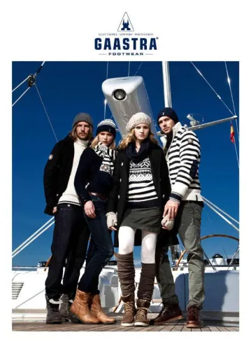 Bild: Gaastra Schuhmode Herbst/Winter 2012: Grip on any deck in der neuen Kollektion des nautischen Lifestyle-Labels
