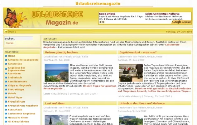 Bild: Urlaubsreisen günstig buchen
