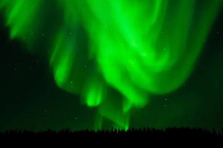 Bild: Dunkelheit der Superlative in den Northwest Territories