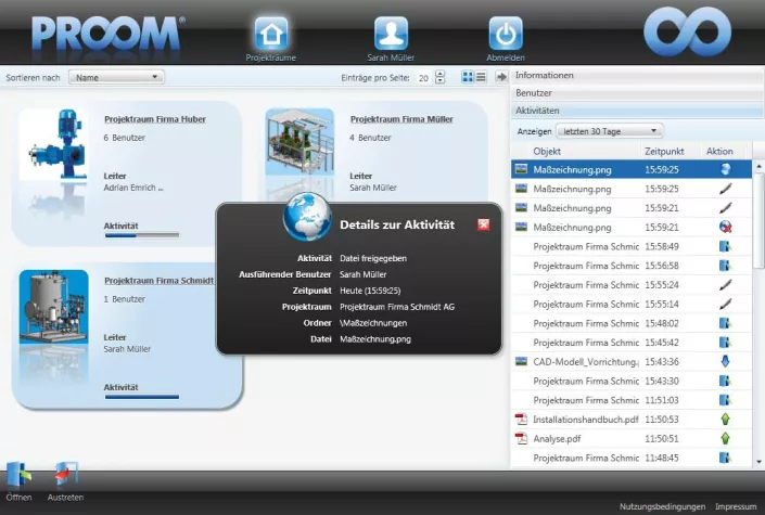 Bild: PROOM erhält das Gütesiegel "Trust-in-Cloud"