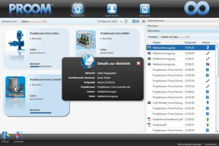 Bild: PROOM erhält das Gütesiegel "Trust-in-Cloud"