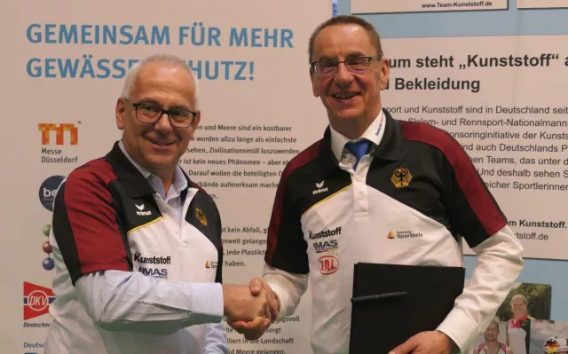 Bild: Team Kunststoff bleibt verlässlicher Partner des Deutschen Kanu-Verbandes