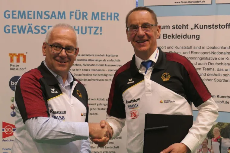 Team Kunststoff bleibt verlässlicher Partner des Deutschen Kanu-Verbandes Bild: Team Kunststoff bleibt verlässlicher Partner des Deutschen Kanu-Verbandes
